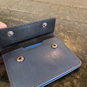 Fossil Leather card case